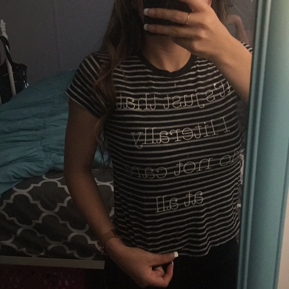 Stripped tee